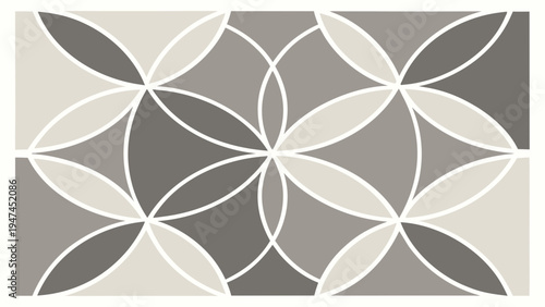 Contemporary color blocking artwork in warm neutral palette. Minimal geometric wall art perfect for modern interiors, Scandinavian decor, and printable poster designs.