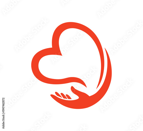 Heart in Hand Care Logo