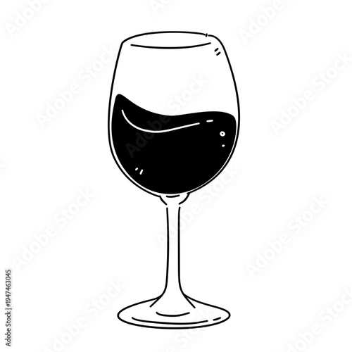 glass of red wine
