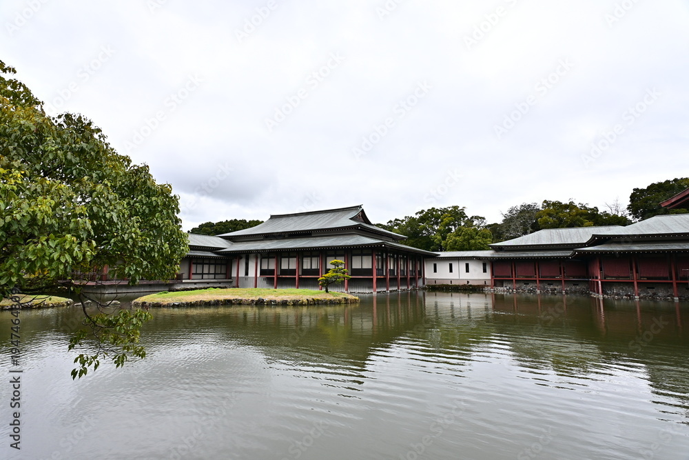 Naklejka premium 宇佐神宮の風景