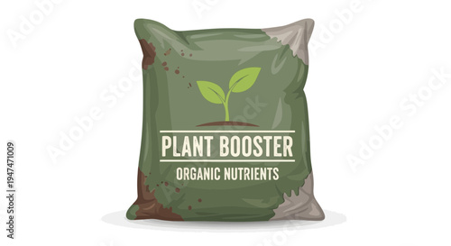 Plant Booster Bag with Organic Nutrients Logo