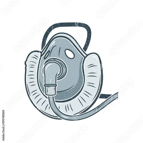 Medical Oxygen Mask with Tube