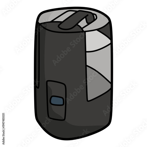 black automatic of general humidifier vector