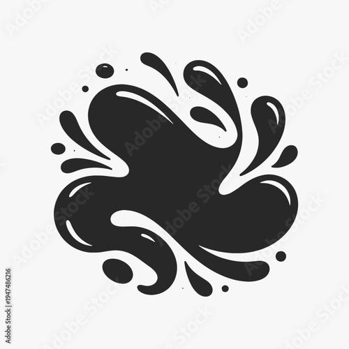 Design background red liquid unique abstract bold. Abstract form evokes energy, movement, or sudden release.