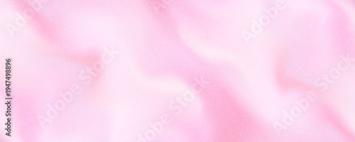 Realistic pink background for product presentation. Vector illustration of light peach color empty space with satin texture. Fashion studio interior design.