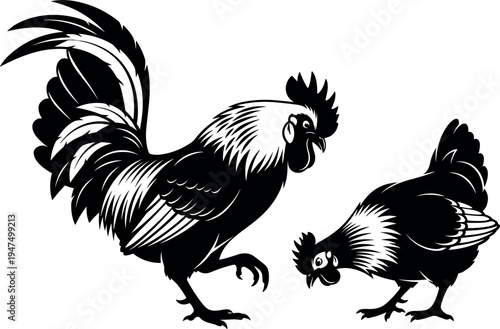 Karate martial arts silhouettes set showing black belt fighters performing high kick, punch stance, defensive pose in uniform isolated vector illustration for training concept