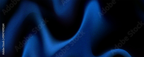 Rough textured minimalist soft transition abstract blue gradient blank design.