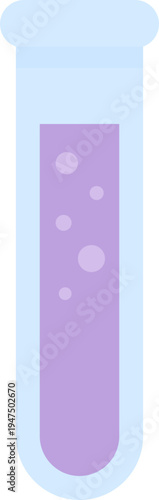 Purple test tube