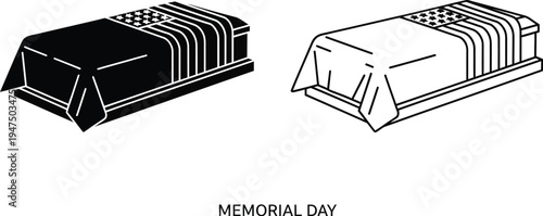 Memorial day bbq grill Vector