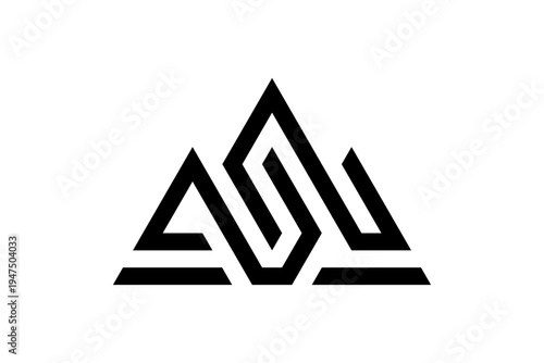 Modern Abstract Logo Template in High Resolution