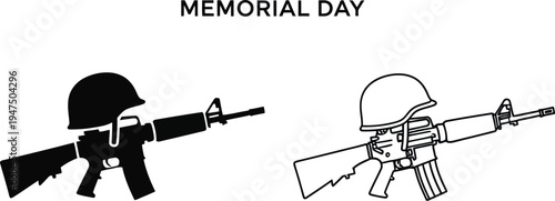 Memorial day Vector