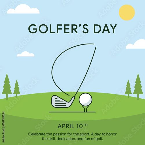 Celebrate National Golfers Day on April Tenth