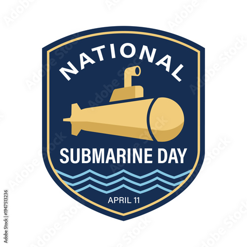 National Submarine Day Celebration Design