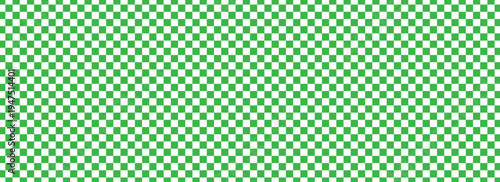 Green white checkered seamless background. Green white graphic resource checkered pattern vector design template