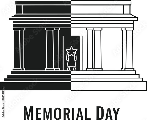 Memorial day Vector