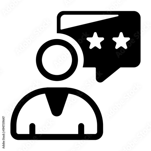 A solid style icon of lead scoring