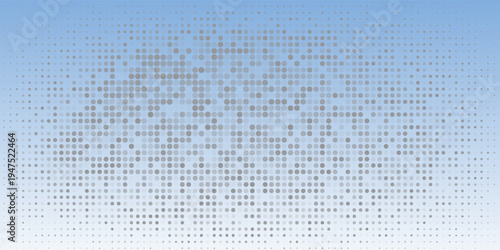 Abstract Blue Technology Background, vector illustration