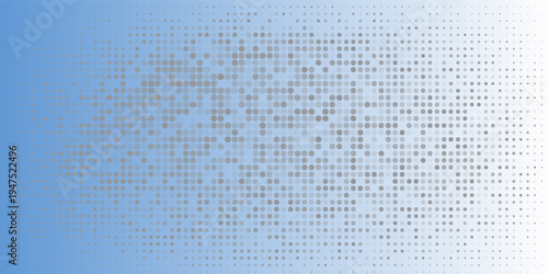 Abstract Blue Technology Background, vector illustration