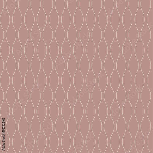 Traditional Japanese Tatewaku seamless pattern, vertical wavy lines with swatch