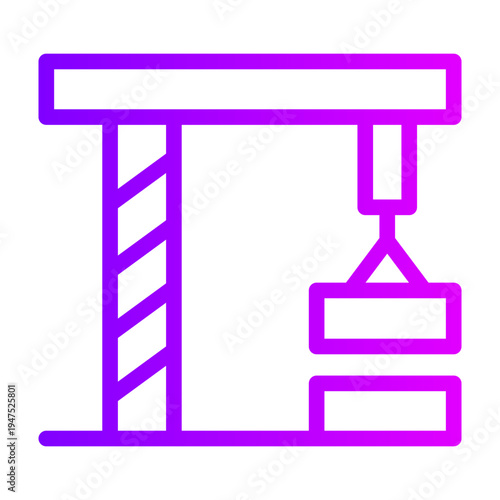 derrick gradient icon