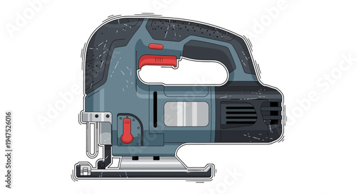 Jigsaw tool illustration
