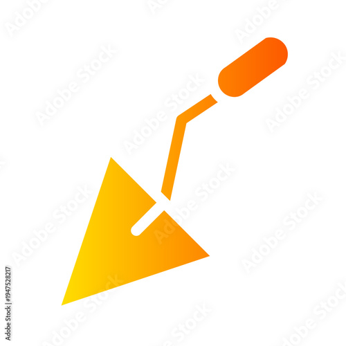 trowel gradient icon