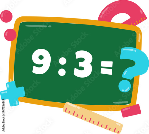 Clip Art Mathematics Subject Illustration