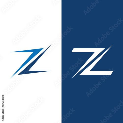 Free Download Creative And  Minimalist Letter Z Logo Design Icon Stock Vector. - GFXLoad