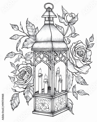 hand drawn vector illustration of a bird