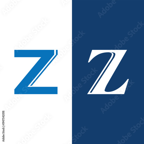 Free Download Creative Z Letter Vector Logo Design. 3D Style Logo Vector Stock And Art. - GFXLoad