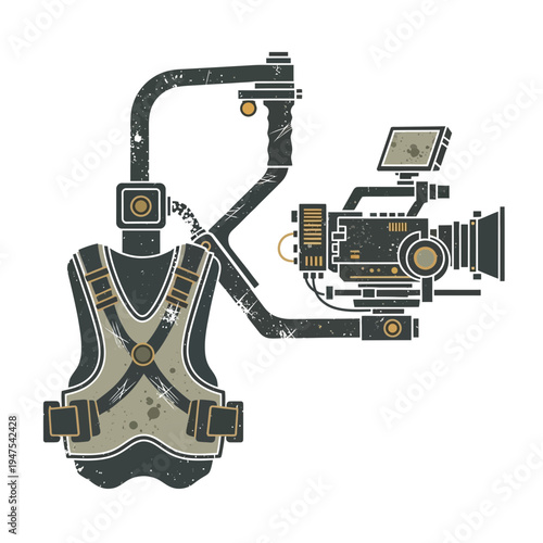 Camera Gimbal Stabilizer Rig