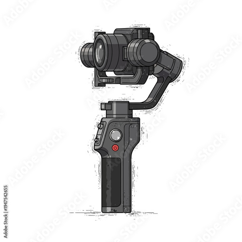Professional Camera Gimbal Stabilizer