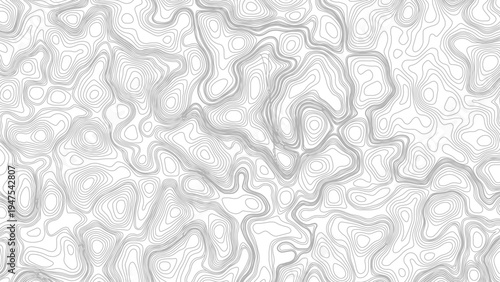 Topographic map background. geographic line map with elevation assignments. Modern design background with wavy pattern. Paper texture Imitation of a geographical map shades.
