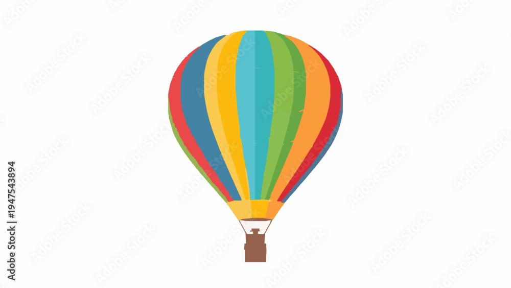 Fototapeta premium Colorful Hot Air Balloon