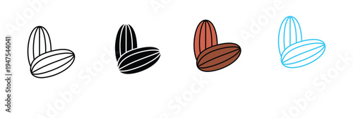 Outdoor Garden Swing Icon for Relaxation, Park Leisure, and Backyard Fun. Symbol Vector Illustration.