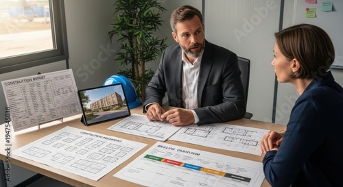 Construction Meeting Discussion Design Plan