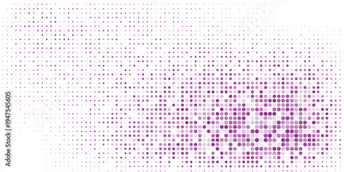 ping and White Polka Dot Background