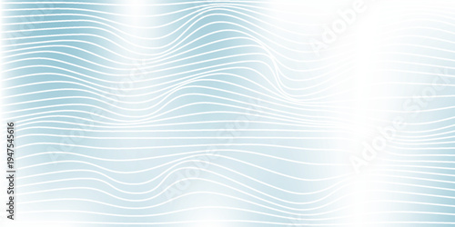 Vector ribbed glass texture background. Blue white grey green ribbed glass. Mesh gradient. acrylic ribbed bath surface. Reeded glass background semitransparent overlay. Bath wall window