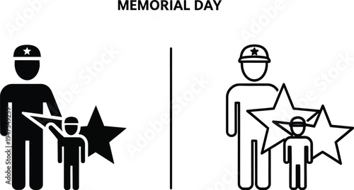 Memorial day Vector
