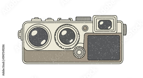 Vintage Camera Illustration