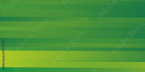 Green and yellow abstract banner background modern design