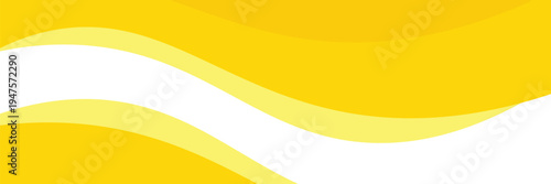 Layered yellow wave background featuring smooth curved shapes and subtle gradients, ideal for web banners, headers, presentations, and marketing materials. Vibrant, warm, 