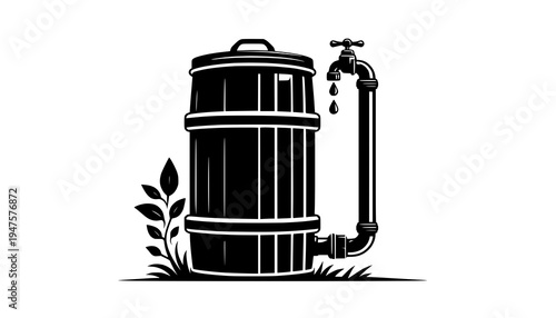 vector illustration of a cage