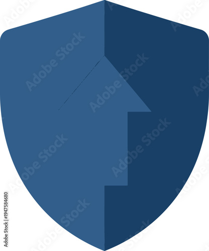 Shield uplinks vector icon. style is flat iconic symbol, transparent background