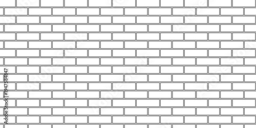 Masonry isolated square brickwork wall block white concrete stucco wallpaper design.