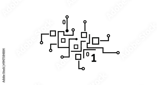 Electronic circuit board design.