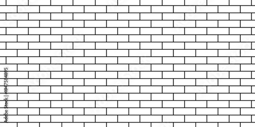 Masonry isolated square brickwork wall block white concrete stucco wallpaper design.