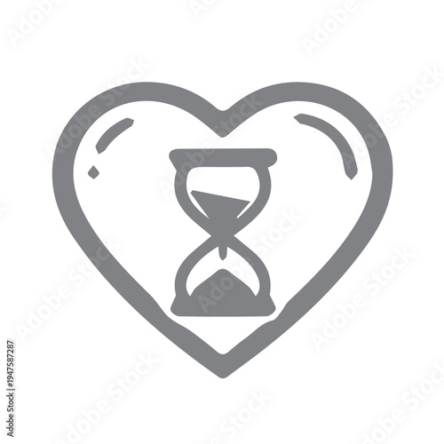 Heart Hourglass