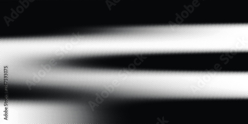 Dotted halftone gradient texture. Vanishing polka dot background. Repeating dots gradation pattern background. Black fading comic pop art overlay backdrop. Raster effect wallpaper. Vector halftone