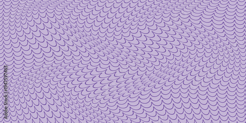 simple mint fish scale wave pattern art for banner poster background.